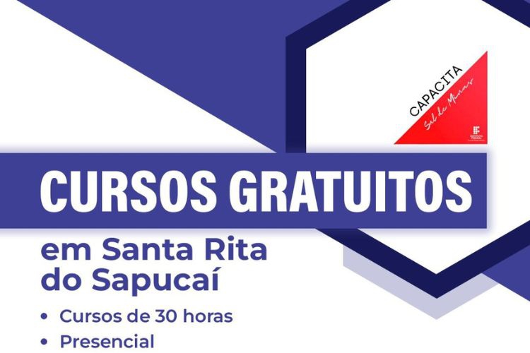 Notícia: Cursos Gratuitos em Santa Rita do Sapucaí